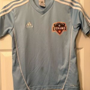 Adidas Kids Sky Blue Dynamo Soccer Jersey